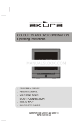 Akura AH14DVD Manual de instrucciones