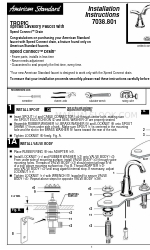 American Standard Tropic 7038.801 Installation Instructions Manual