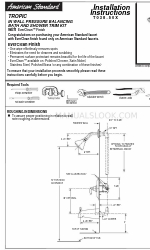 American Standard Tropic T038.50X Einbauanleitung