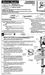 American Standard 2171 Installation Instructions