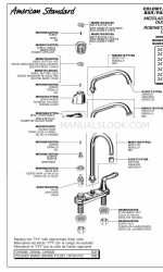 American Standard 2475.300 Parts List