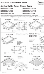 American Standard 3636Y1.ST.XXX Installation Instructions