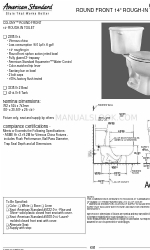 American Standard Colony 2388.014 Specification Sheet