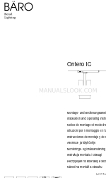 BARO Ontero IC Manual de instruções de instalação e funcionamento