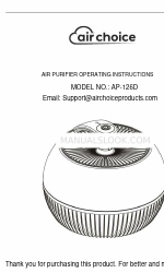 air choice AP-126D Manuel d'utilisation