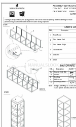 American Standard IPHT1872PDRPC 組み立て説明書