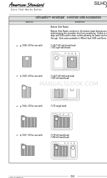 American Standard Lakeland 8193.120.075 Specification Sheet