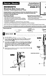 American Standard Moments 2506.011 Installation Instructions Manual