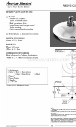 American Standard MORNING 0670.000 Scheda tecnica