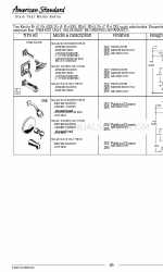 American Standard One T064.501 Handleiding voor installatie-instructies