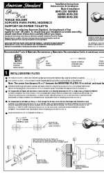 American Standard Prairie Field 8040.230 SERIES Kurulum Talimatları