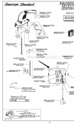 American Standard Selectronic Innsbrook Electronic Lavatory Faucet 6055.202 Daftar Bagian