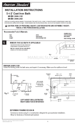 American Standard 2696.202 Petunjuk Instalasi