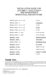 American Standard 2774L Installationshandbuch