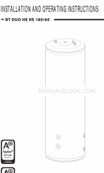 DOMUSA TEKNIK BT DUO HE HE 180/60 Посібник з монтажу та експлуатації