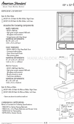 American Standard ACRYLUX 6032Y1KB.102 Spezifikationen