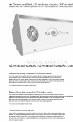 Air Cleaner profiSteril 300 Manual del usuario