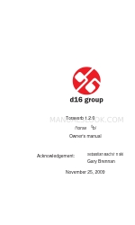 D16 Group Toraverb 1.2.0 Manual del usuario