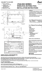 American Standard Colony 2740 Series Einbauanleitung