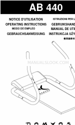 Domyos AB 440 取扱説明書