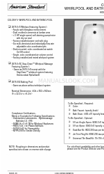 American Standard EverClean 2675.002 Specification Sheet