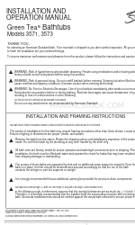 American Standard Fluent 7186.910 設置および操作マニュアル