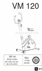 Domyos VM 120 Manuale di montaggio