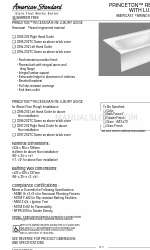 American Standard Princeton 2397.202TC Specifications