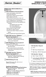 American Standard Reminiscence 2908.018W Specifications