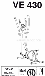 Domyos VE 430 Assembly Instructions Manual