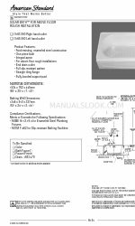 American Standard Solar 0163.060 Şartname Sayfası