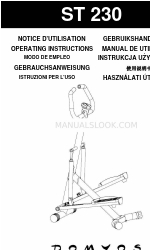 Domyos ST 230 Інструкція з експлуатації Посібник з експлуатації