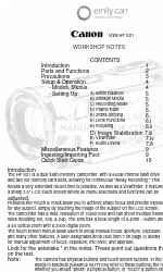 Canon Vixia HF S21 Workshop Manual