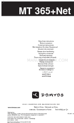 Domyos MT 365+Net Manuel d'instructions