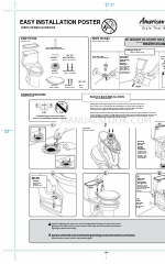 American Standard 297849 Eenvoudige installatie