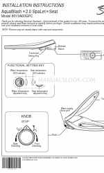 American Standard 8019A60GPC Handleiding voor installatie-instructies