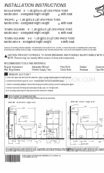 American Standard BOULEVARD 2891 Instrukcja instalacji