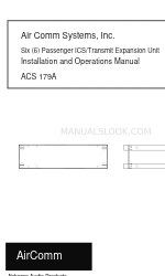 Air Comm Systems ACS 179A 設置および操作マニュアル