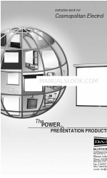 Da-Lite Cosmopolitan Electrol Instruction Book