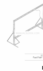 Da-Lite Fast-Fold Buku Instruksi