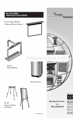 Da-Lite 11 Instrukcja montażu