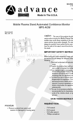 Da-Lite Advance MPS-ACM Instrukcje