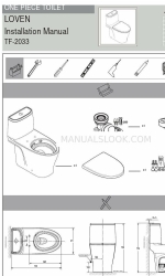 American Standard LOVEN TF-2033 インストレーション・マニュアル