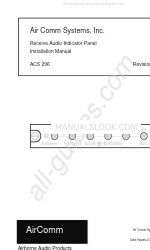 Air Comm Systems ACS 296 Kurulum Kılavuzu