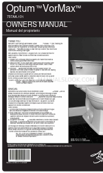 American Standard Optum VorMax 707AA.101 Panduan Pemilik