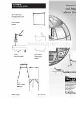 Da-Lite Roll-AroundMarker Boards Инструкции