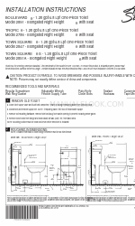 American Standard TOWN SQUARE 2847 Kurulum Talimatları