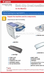 Canon 9867A006 Manual do Fax