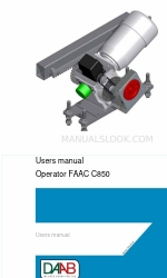 DAAB FAAC C850 Руководство пользователя