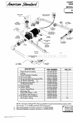 American Standard 047186-0070A Daftar Bagian